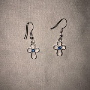 matching earrings and necklace